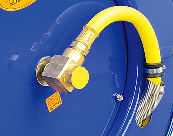 Tubo flessibile ritrattabile basso a molla d'acciaio dell'avvolgitore per tubo 20m dell'acqua della pressione dell'aria di Goodyear